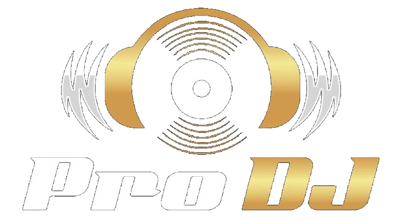 Pro DJ Wedding Logo